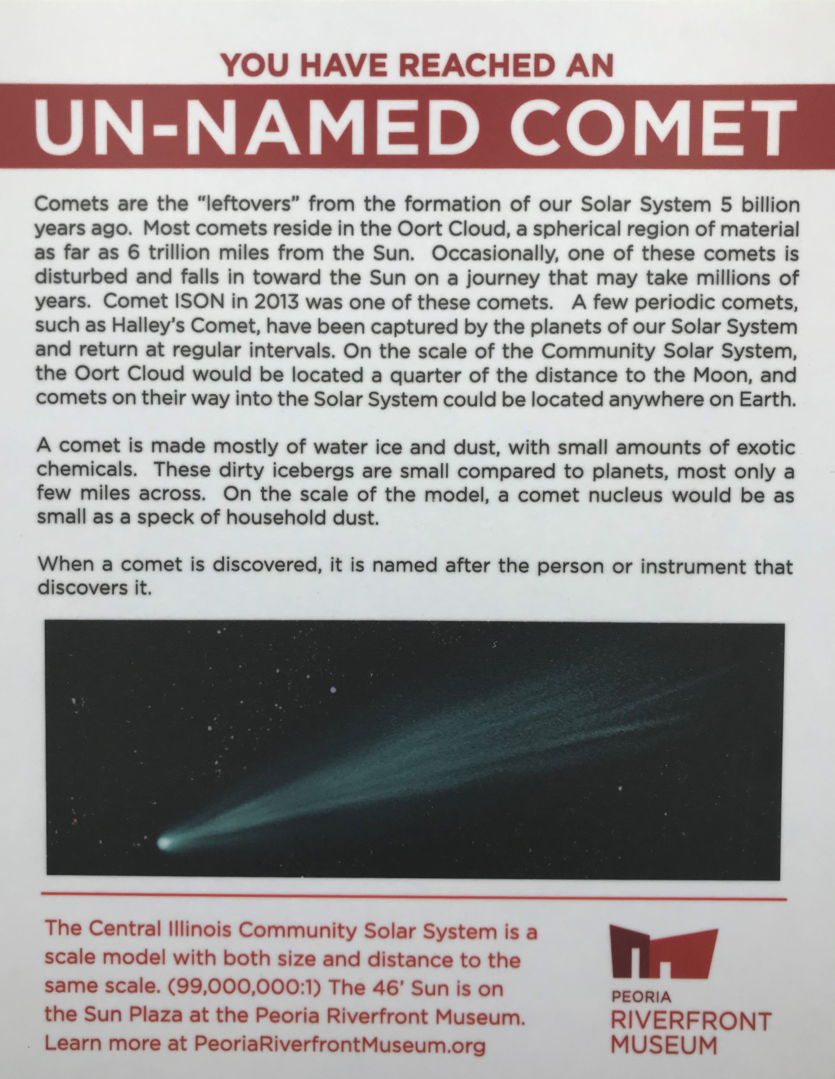 Unnamed Comet PRM
